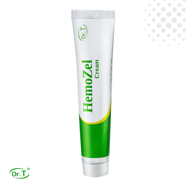 Dr. T HemoZel Cream for vein discomfort, skin irritation, and sensitive skin care
